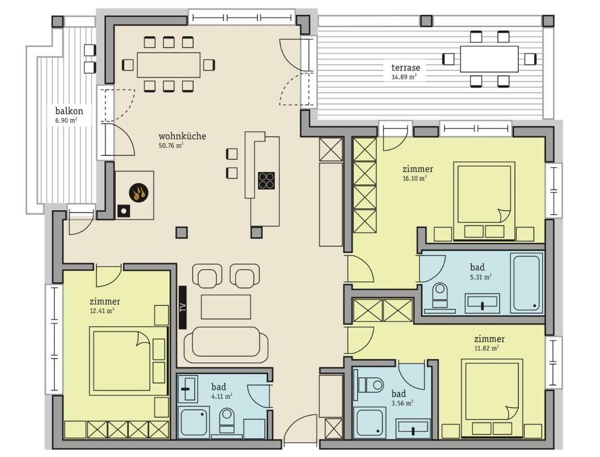 Kitzbuheler Alpen Penthouse Hollersbach Apartman Hollersbach im Pinzgau Kültér fotó